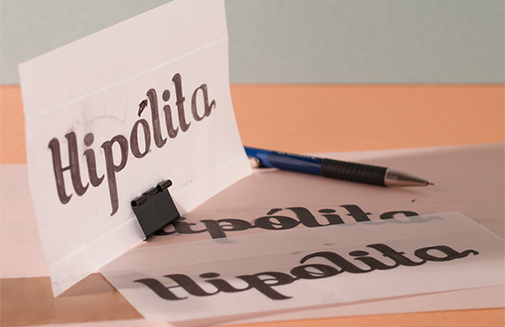 Hipolita sketch logo
