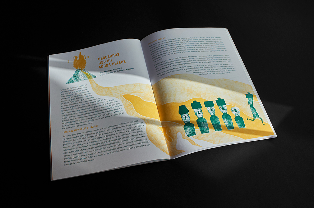 Illustrations for La leche magazine